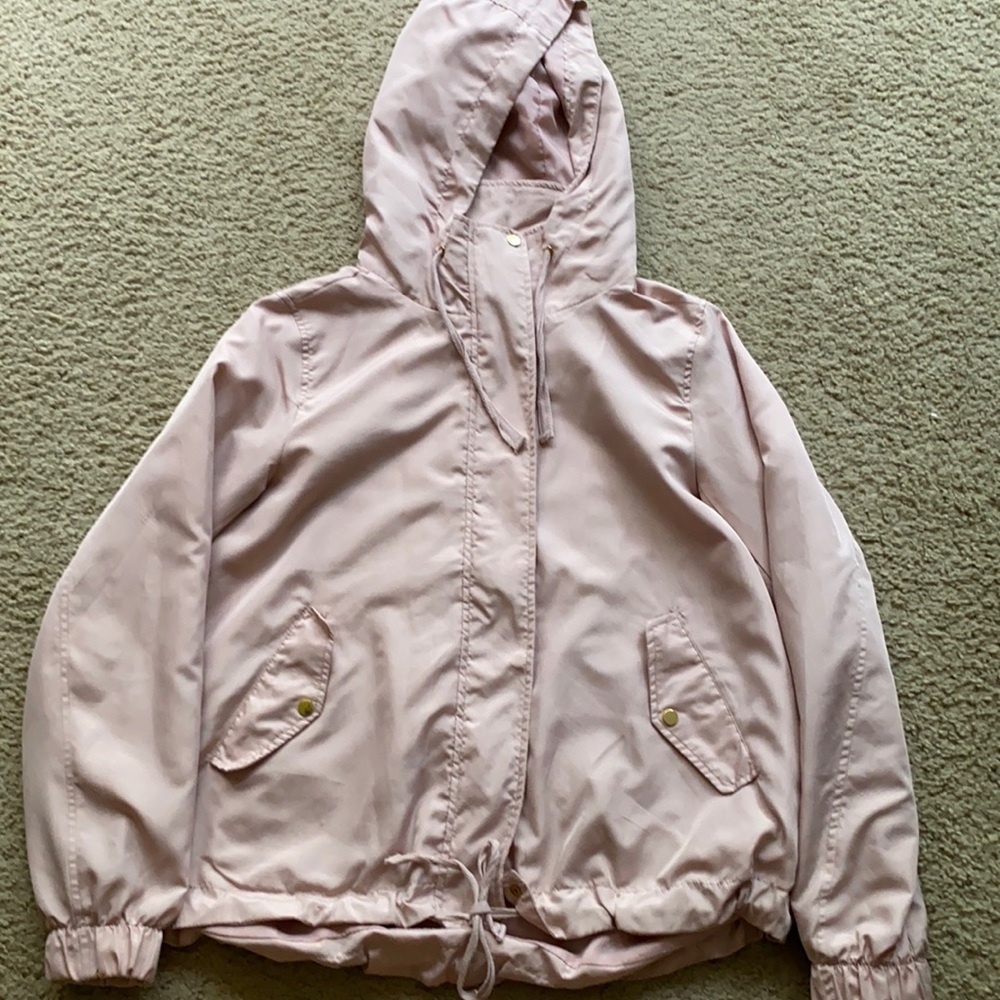 Light spring jacket with gold details